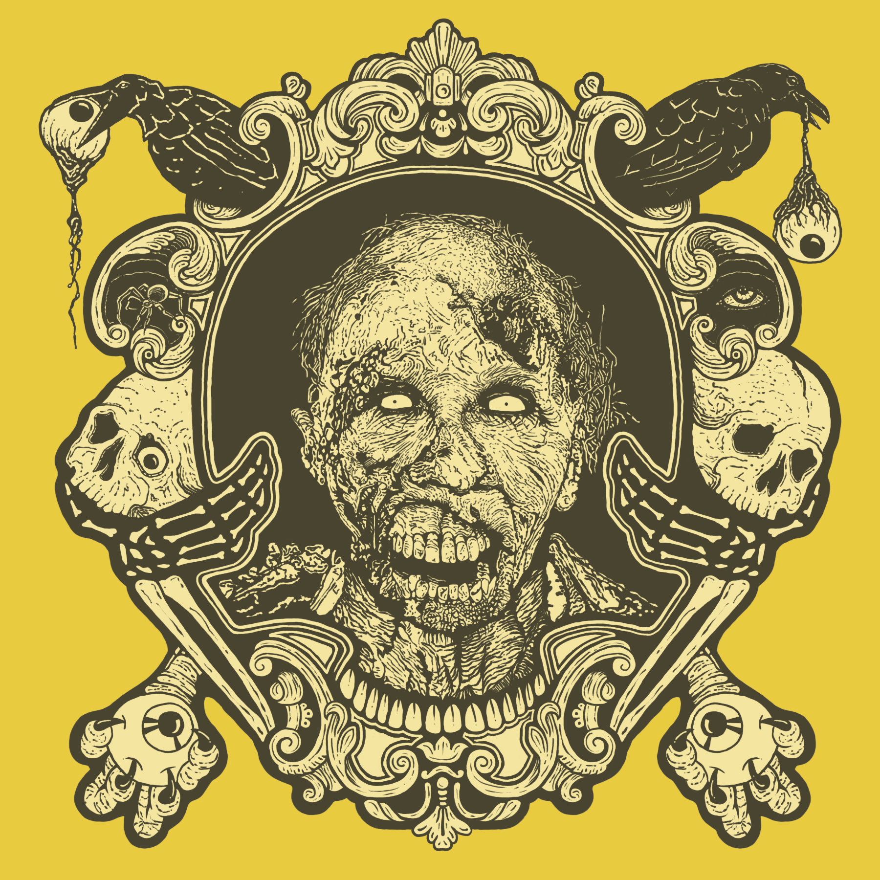 Candle Yellow Zombie NFT on Algorand