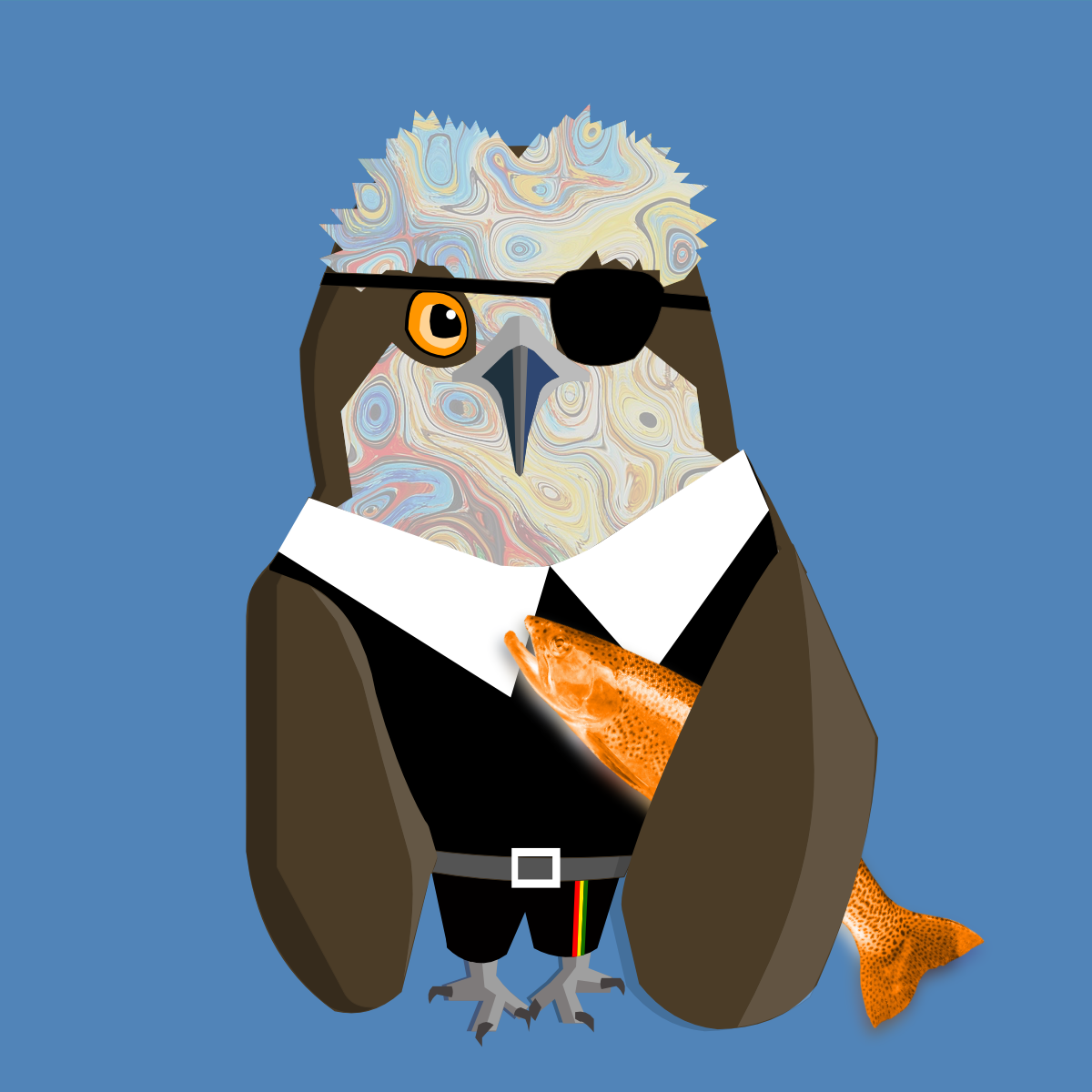 Baby Osprey #1456 NFT on Algorand