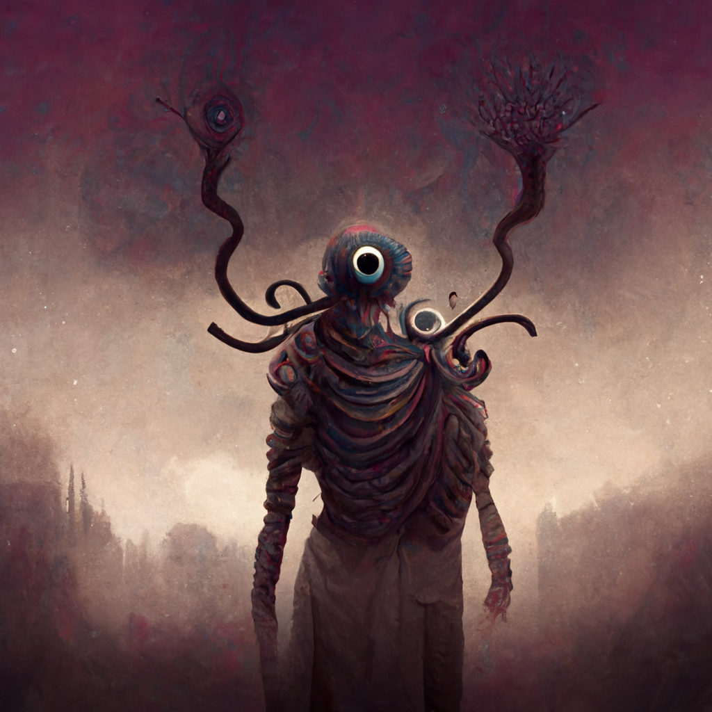 Dark AI Art #101 NFT on Algorand
