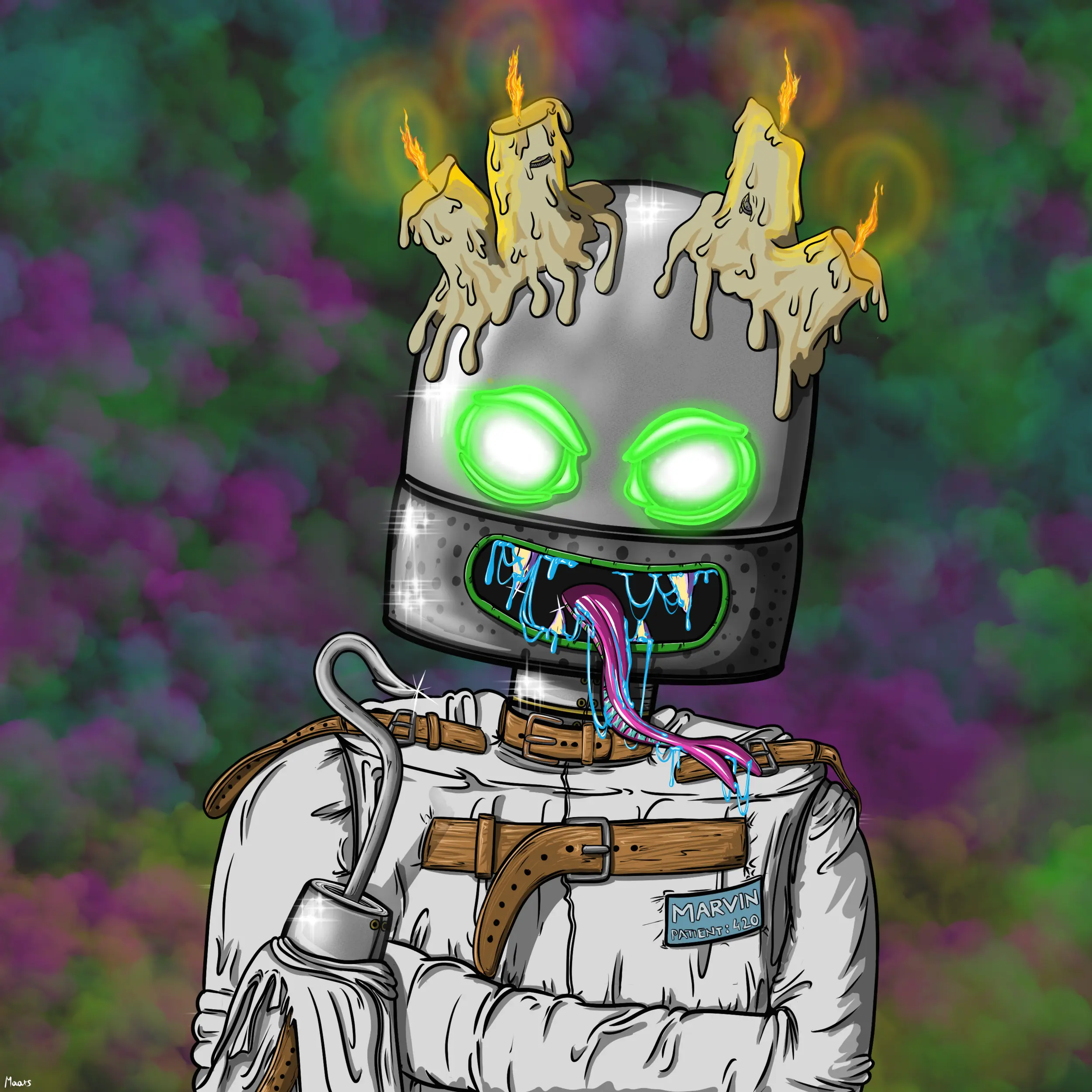 Mental Marvin #886 NFT on Algorand