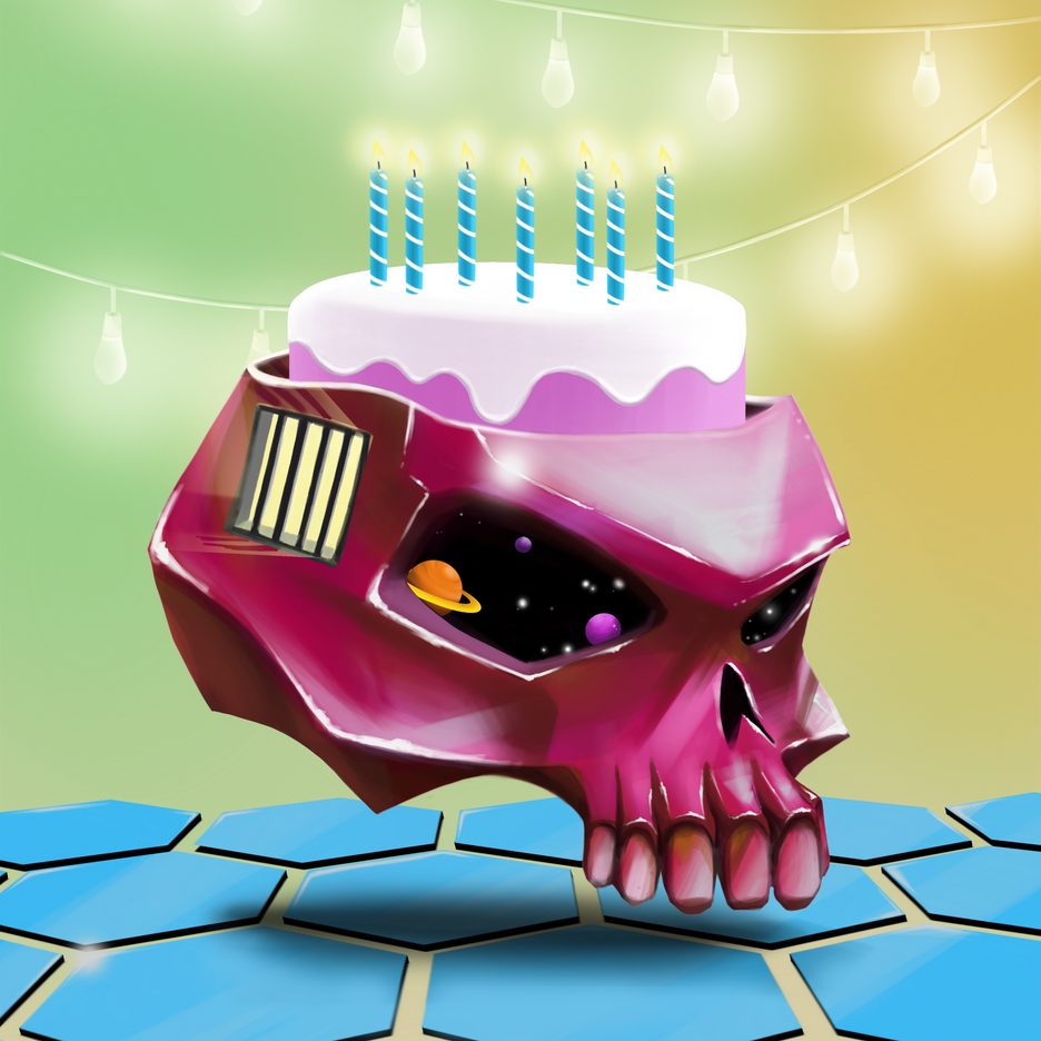 AlgoSkull #2243 NFT on Algorand