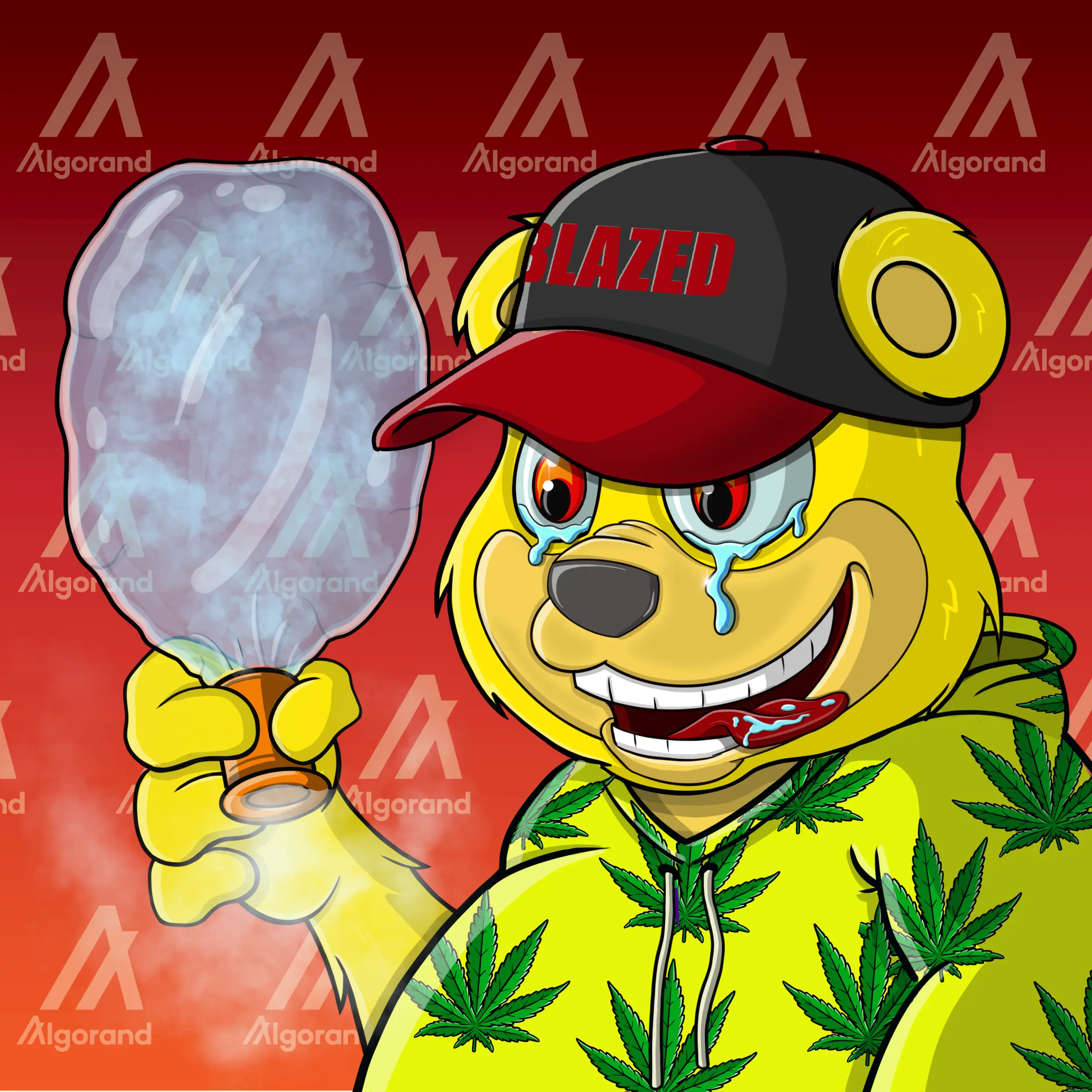 Burnin Bears #543 NFT on Algorand