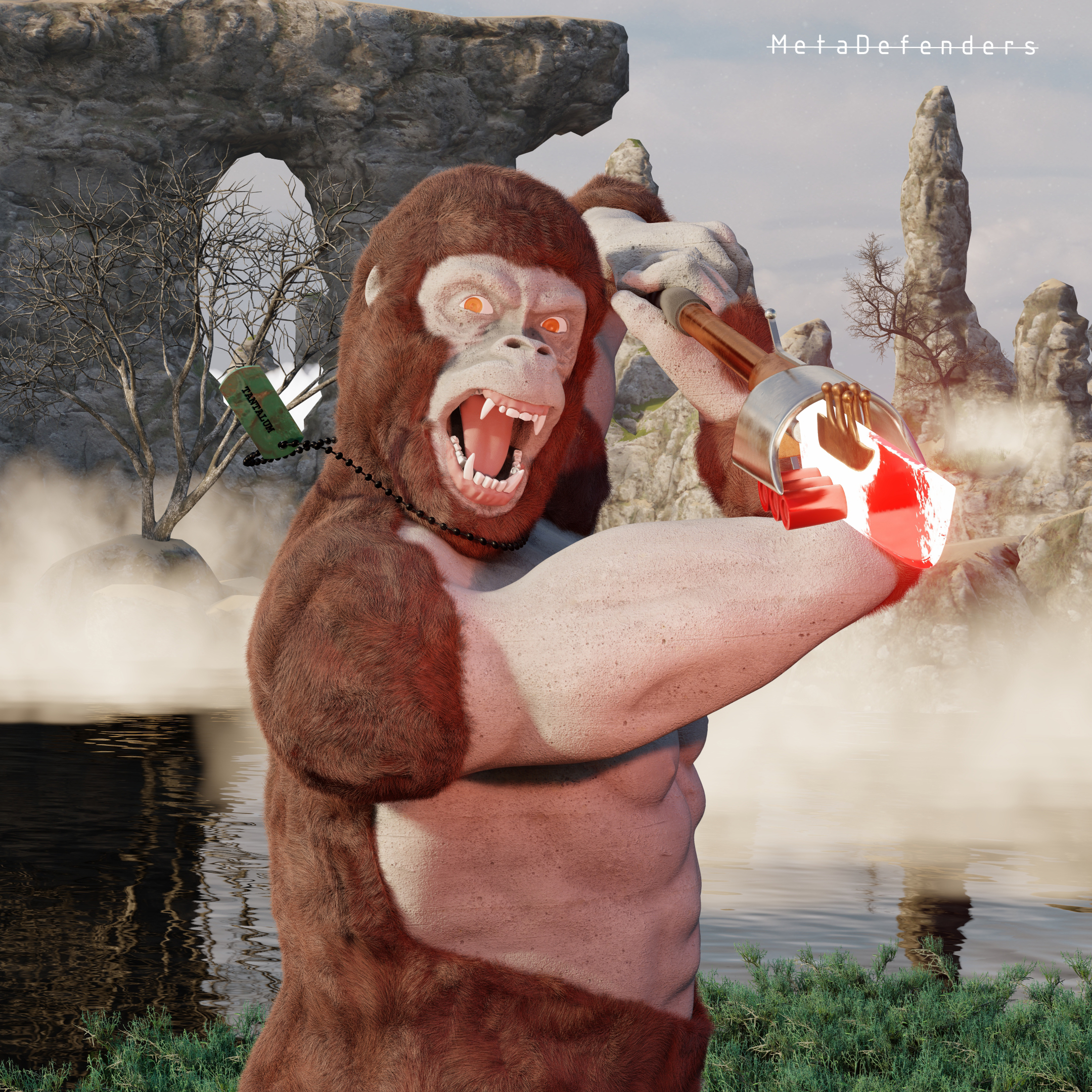 MetaDefender#101 NFT on Algorand