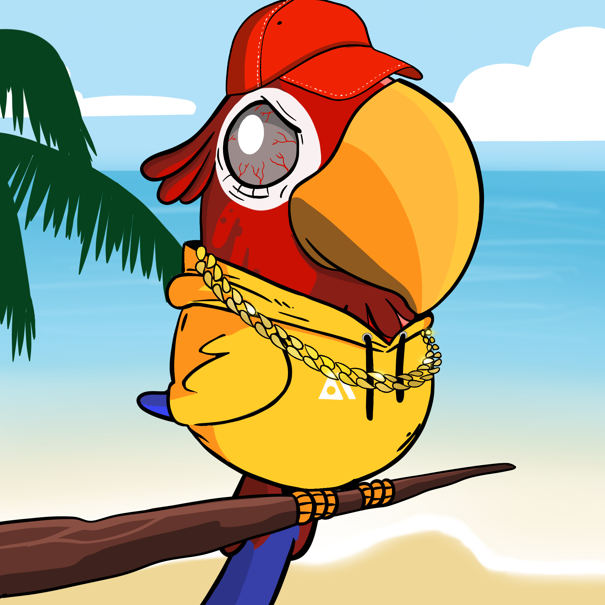 Ruffled Feathers #028 NFT on Algorand
