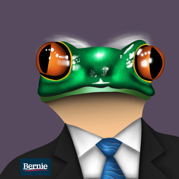 An image of FroggyPersonality Bernie Sanders