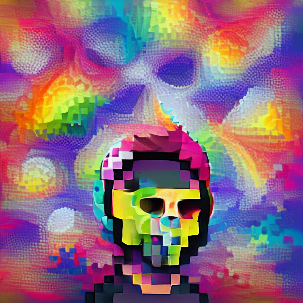 Psycho Skulls & Skuli Frens 320 NFT on Algorand