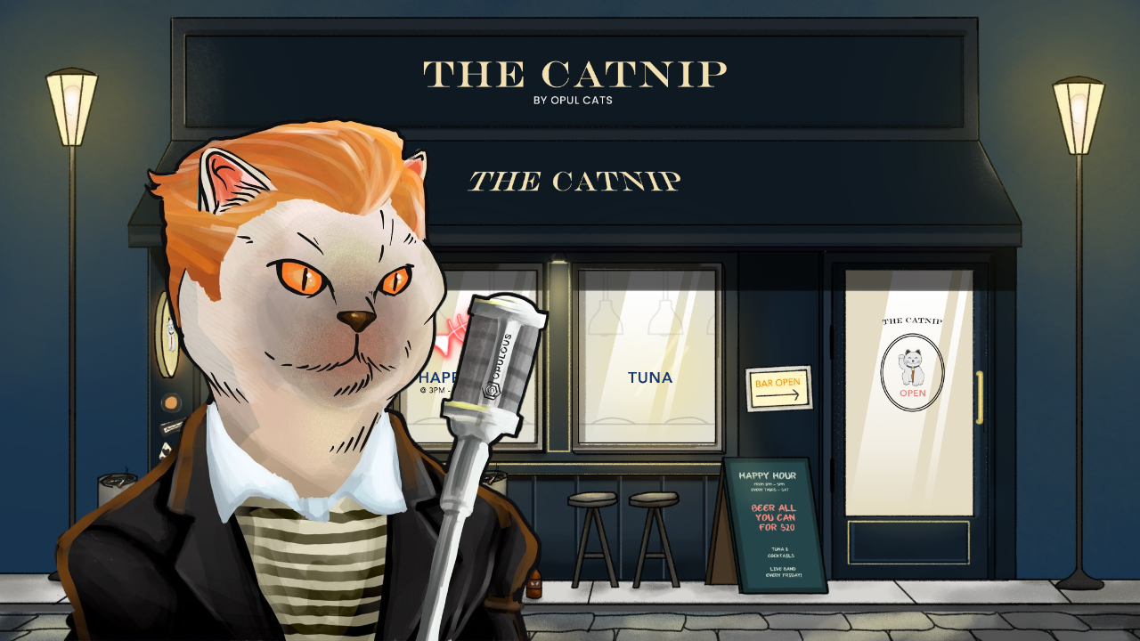 Opulcat #26_The Catnip NFT on Algorand