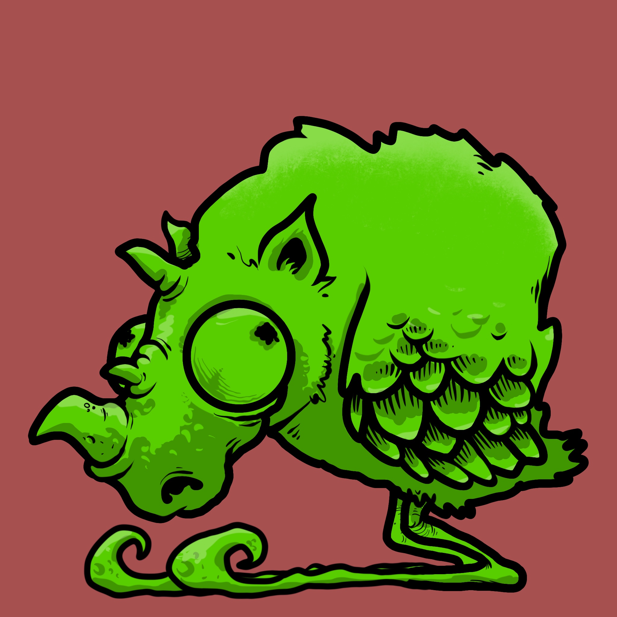 Green Critters 53 NFT on Algorand
