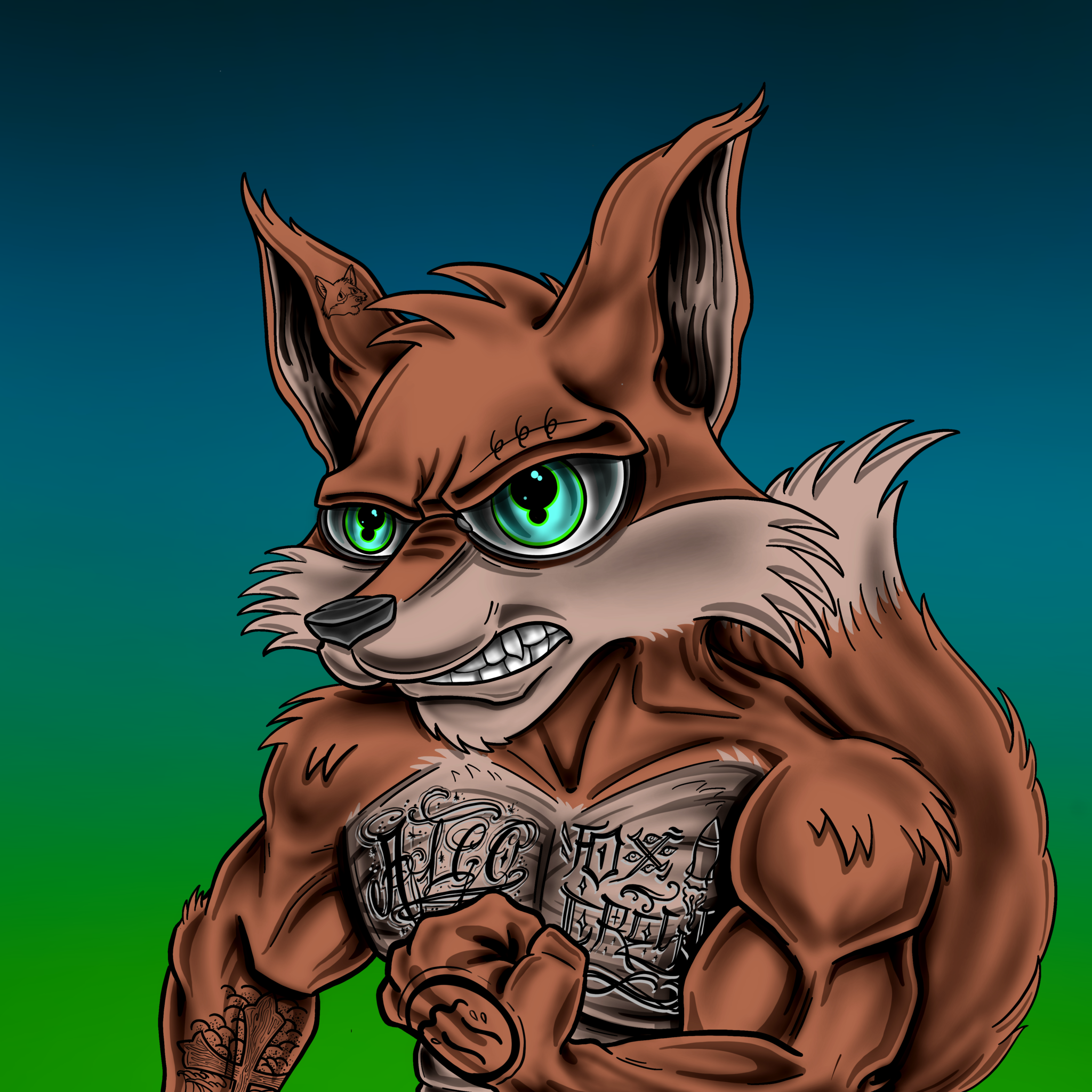 AlgoFoxCREW #575 NFT on Algorand
