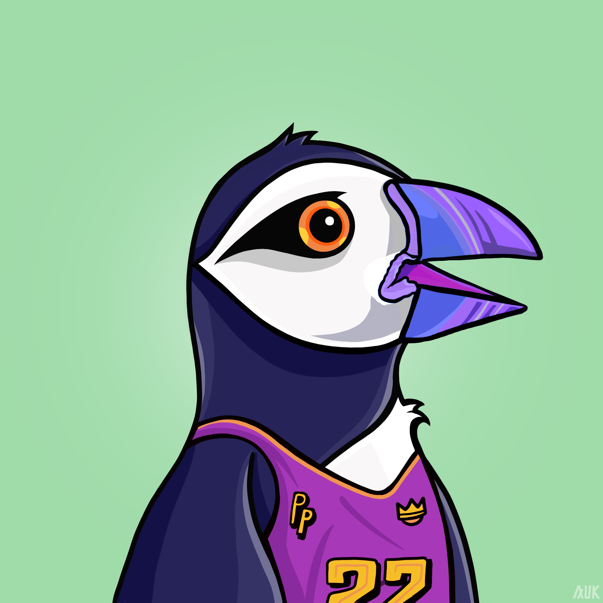Poppin Puffins #5099 NFT on Algorand
