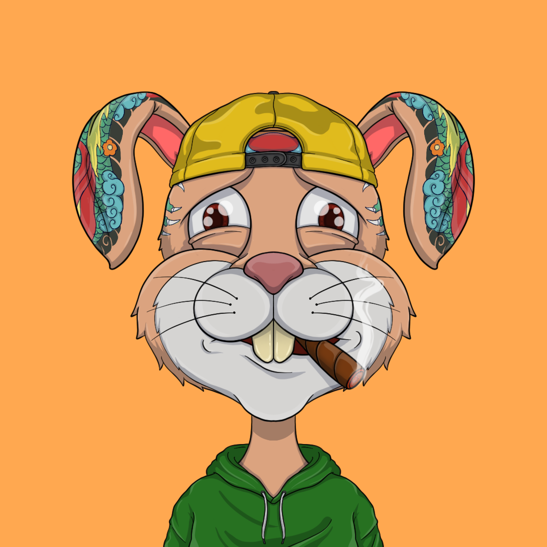 Addict Rabbit Gang 1729 NFT on Algorand