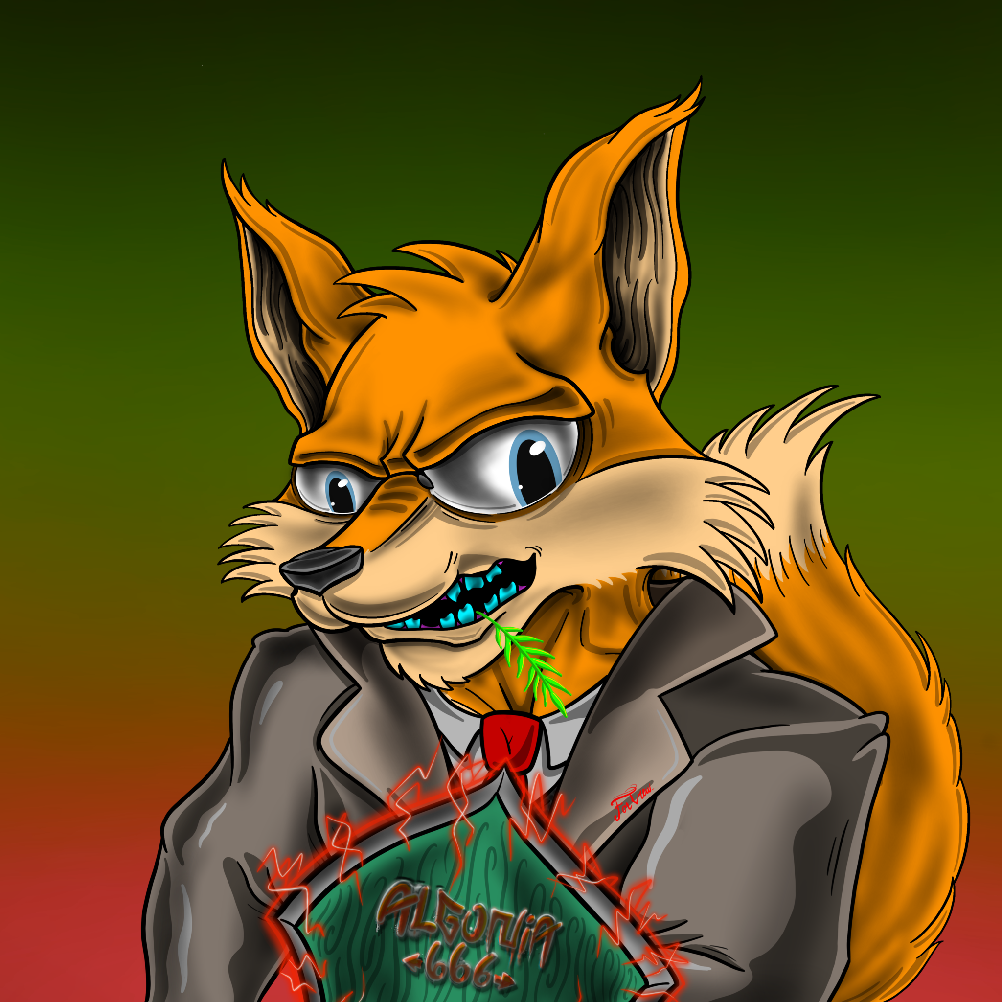 AlgoFoxCREW #623 NFT on Algorand