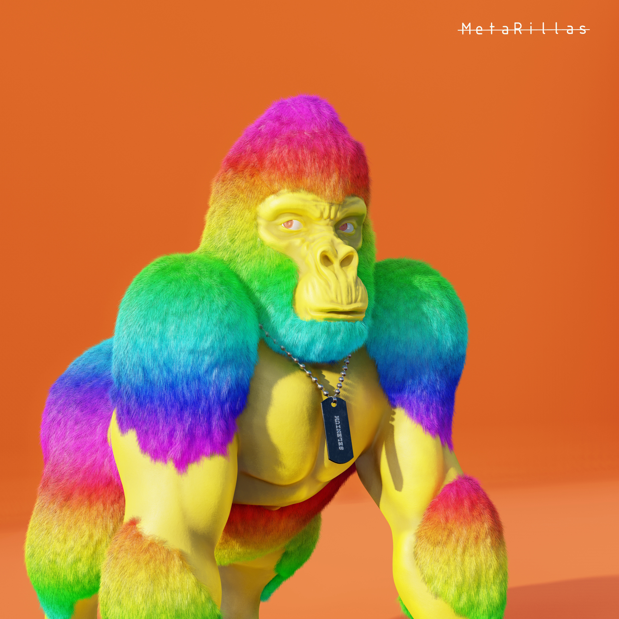 Stacked MetaRilla#95 NFT on Algorand