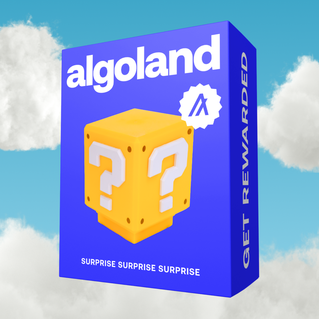 Algoland secret prize 3 NFT on Algorand