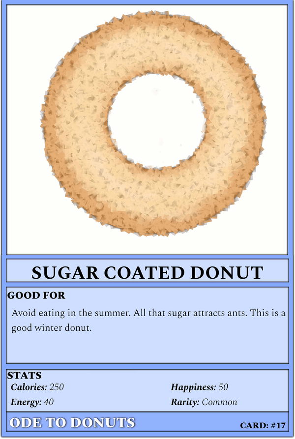 Image of #17 - Sugar Coated Donut (ANI)