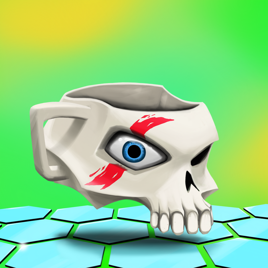AlgoSkull #2252 NFT on Algorand