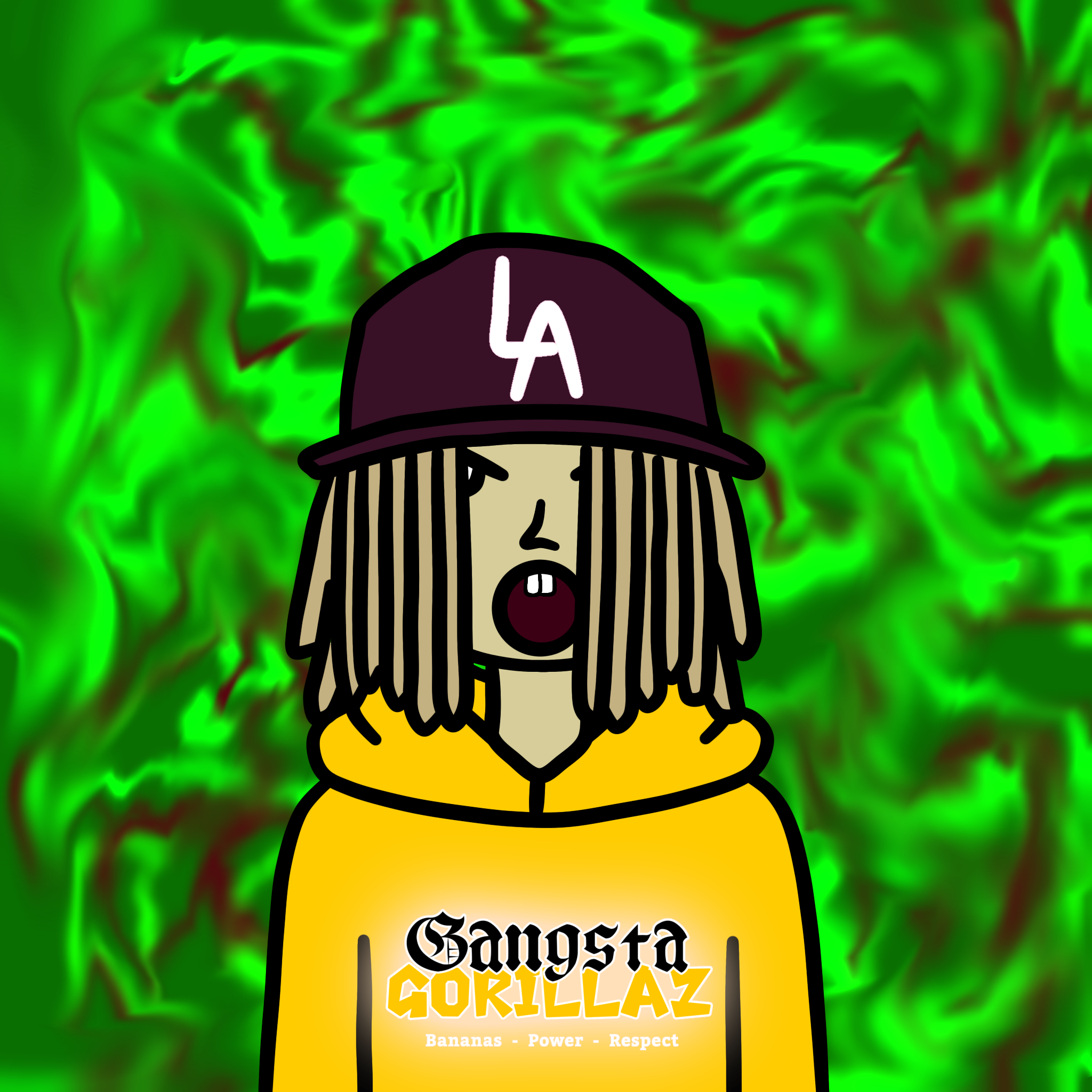 Doodle Thug 1095 NFT on Algorand