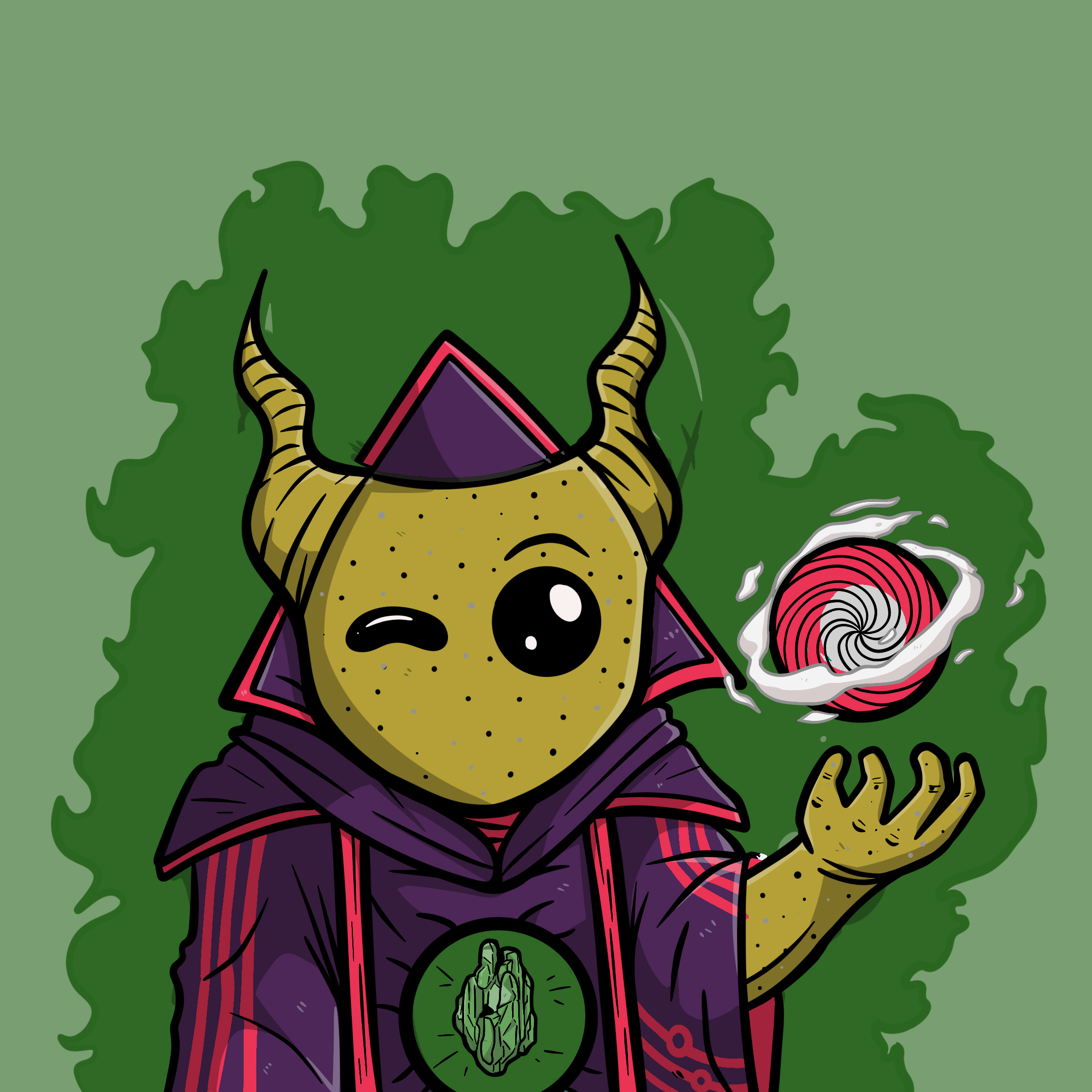 Vivip Wizard #0041 NFT on Algorand