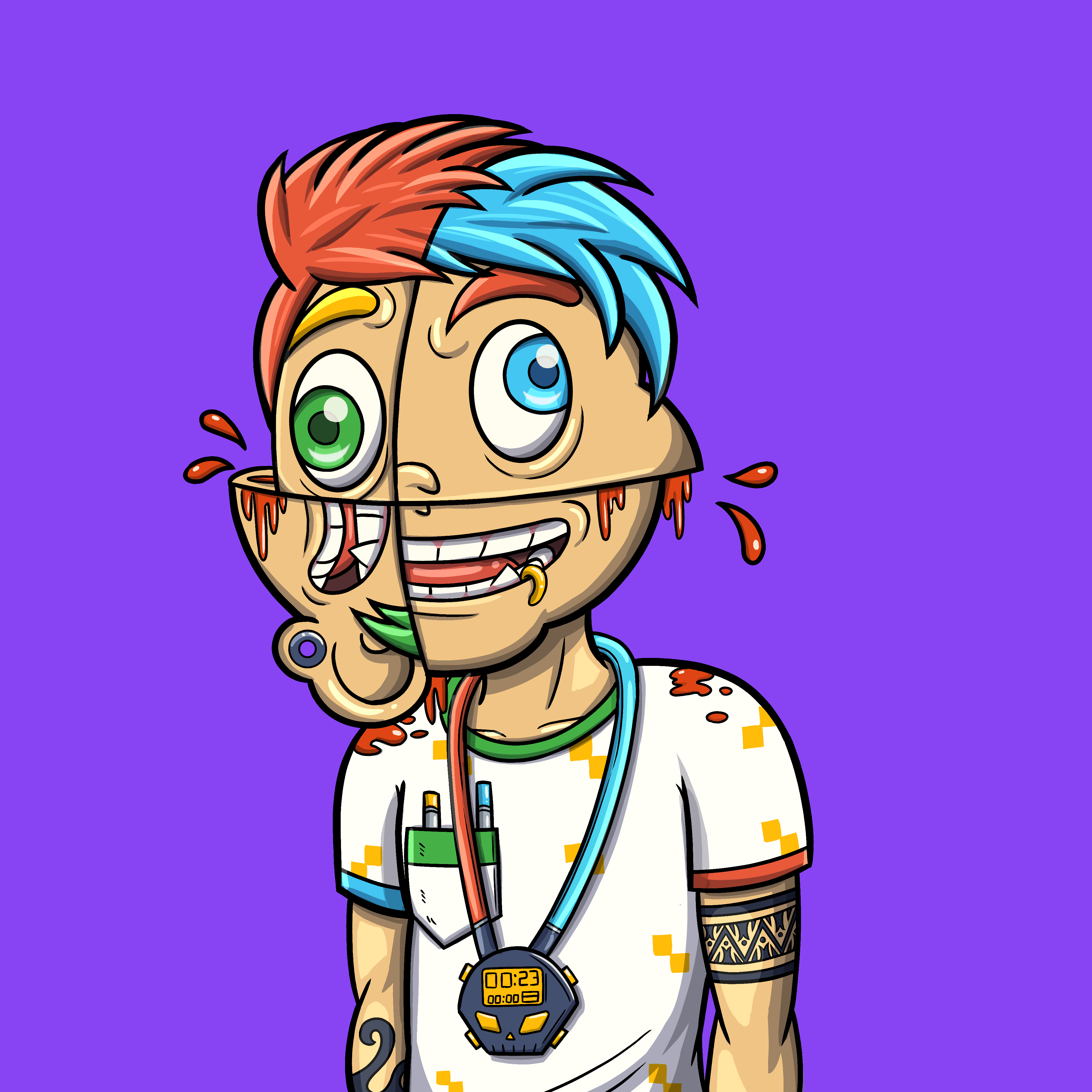 Crazy Guy #025 NFT on Algorand