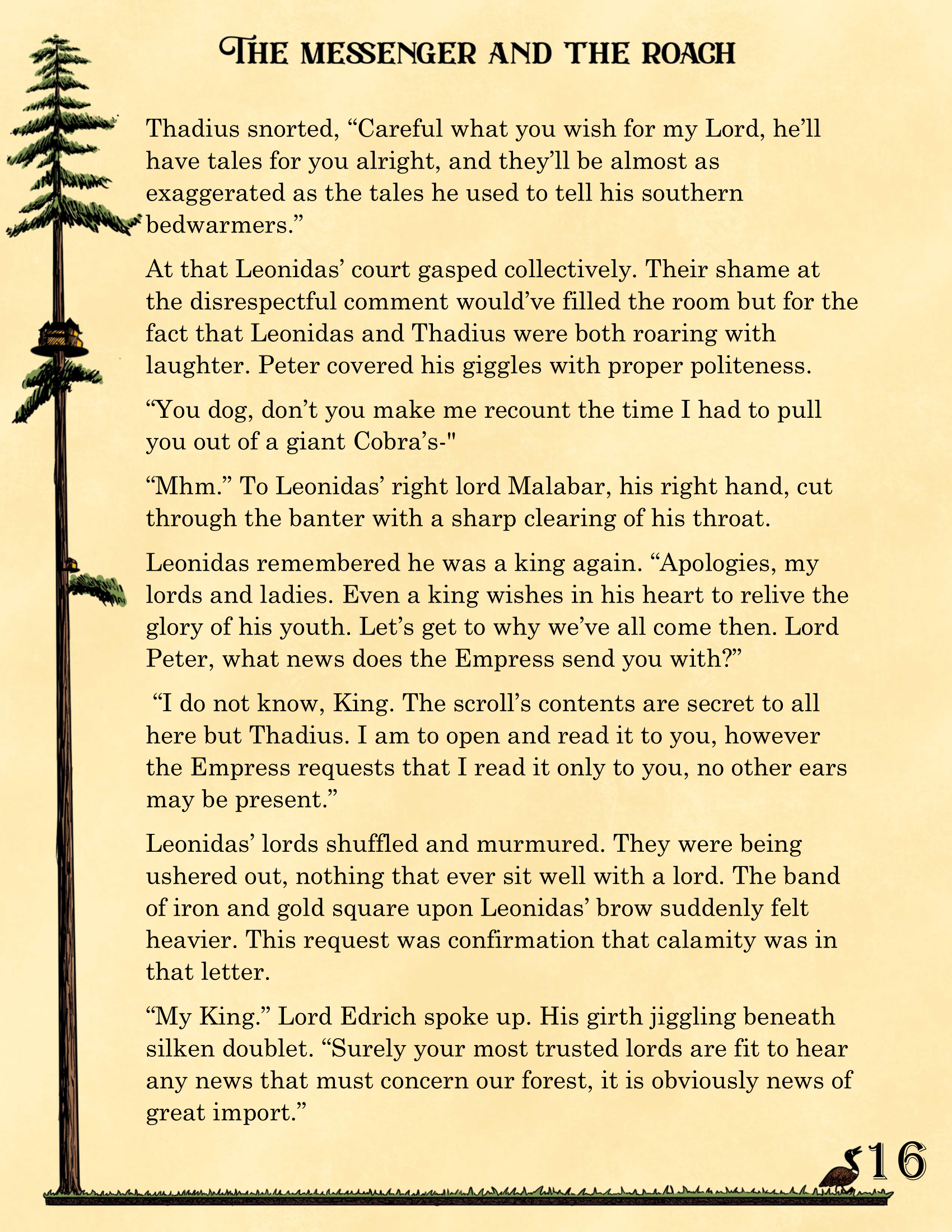 Tales of Paradisio Page 16 NFT on Algorand