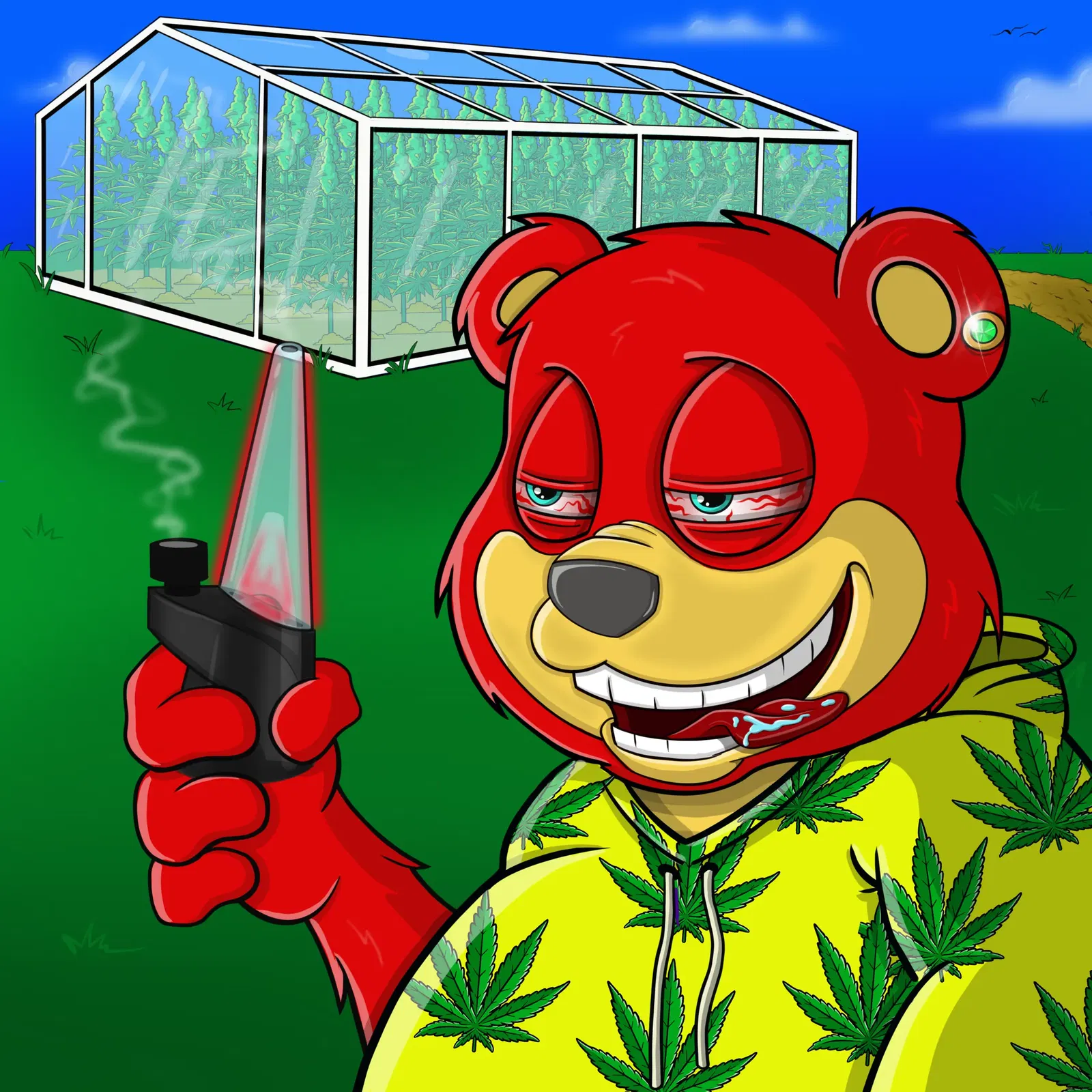 Burnin Bears #1122 NFT on Algorand