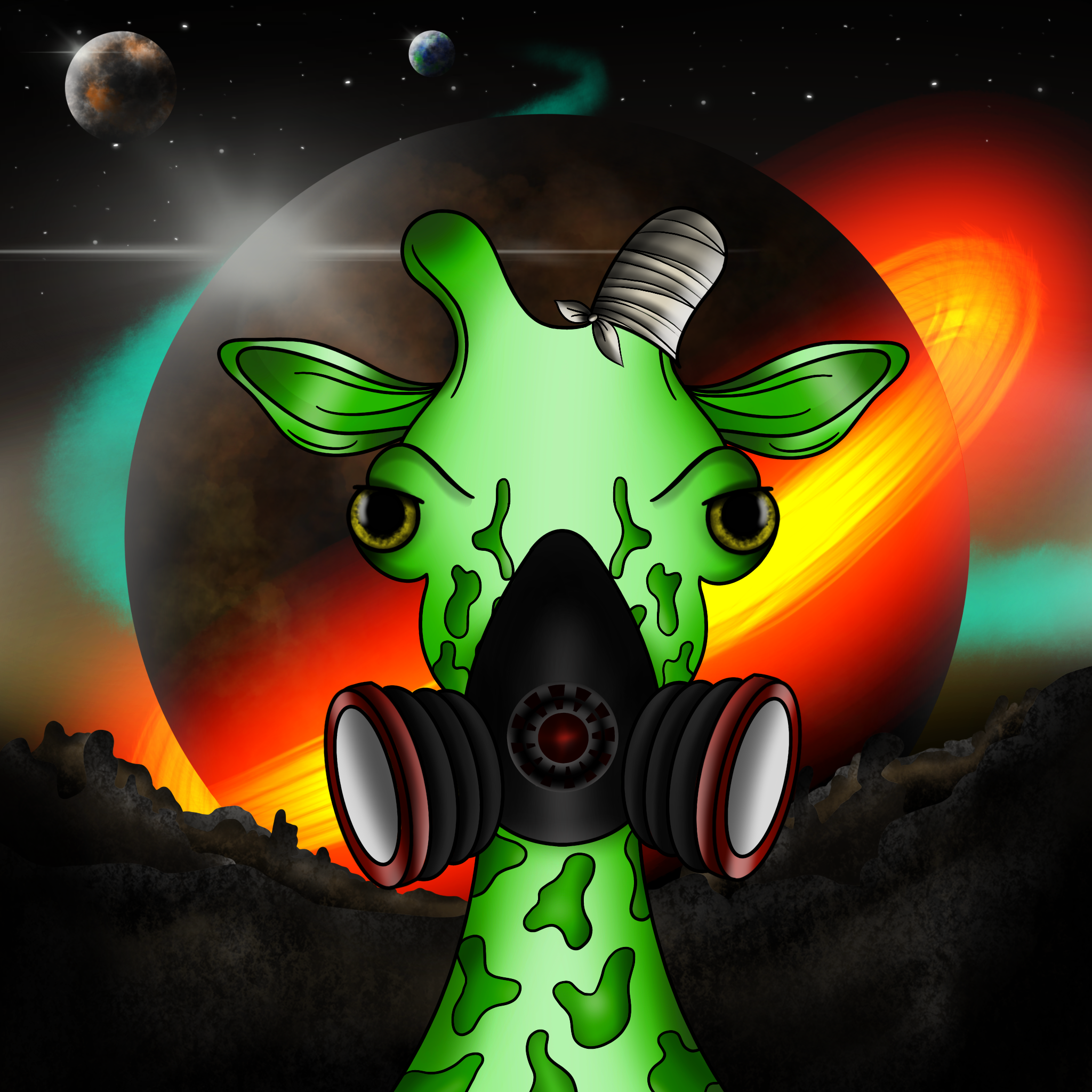 Cool Giraffe Gen2 #457 NFT on Algorand
