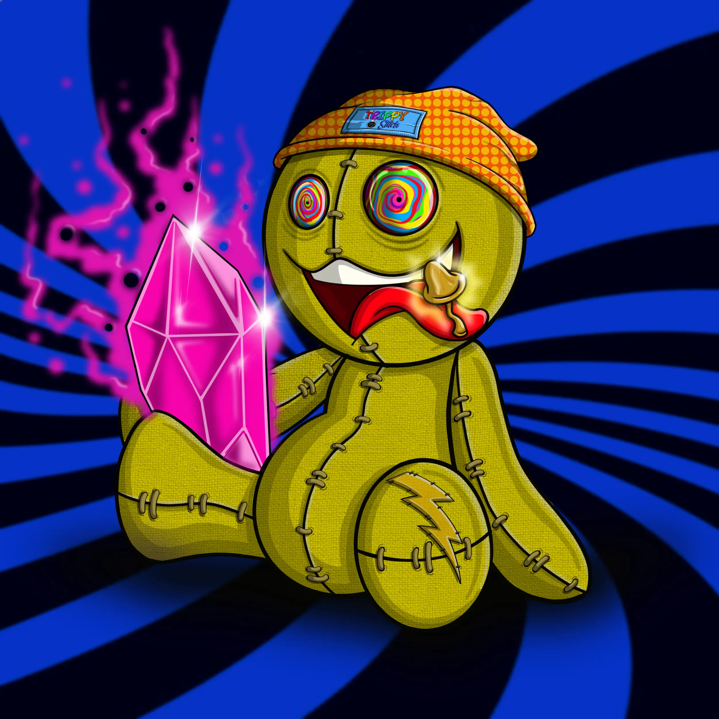 Trippy Stitch #678 NFT on Algorand