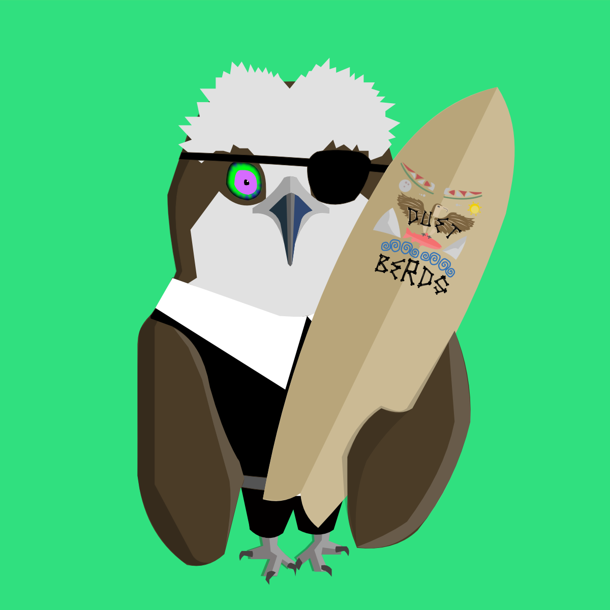 Baby Osprey #1378 NFT on Algorand