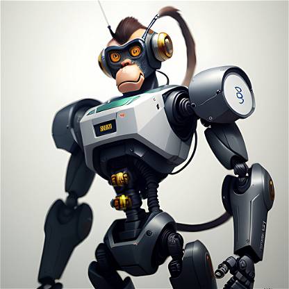 Robot Monkey 05
