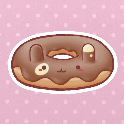 Algostickers #7 - Puppy Donuts