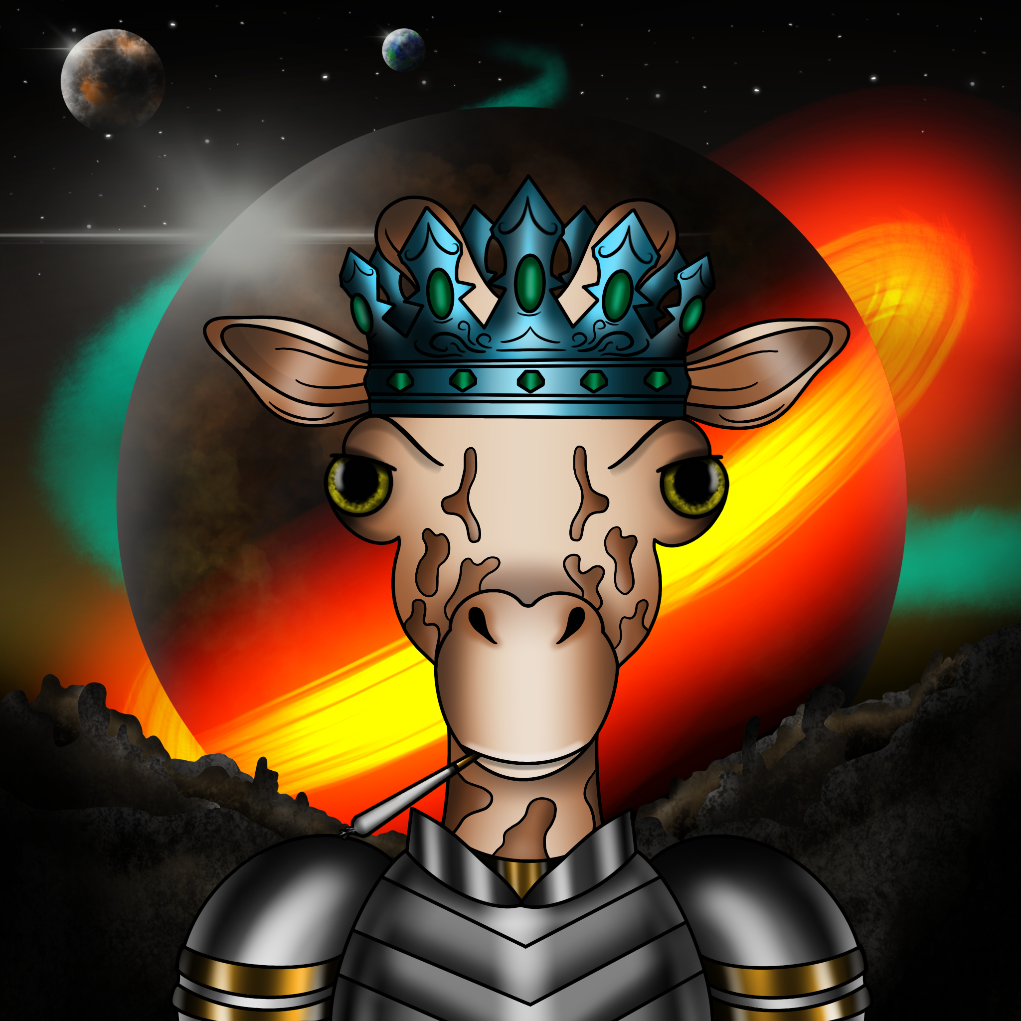 Cool Giraffe Gen2 #517 NFT on Algorand