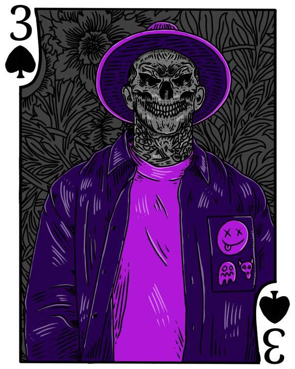 An image of 3 of Spades