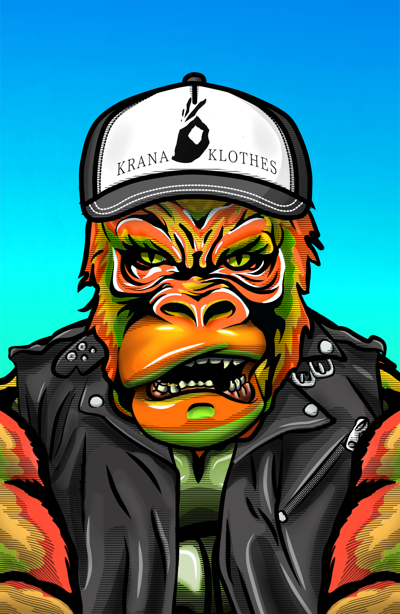 Gangster Gorilla 682 NFT on Algorand