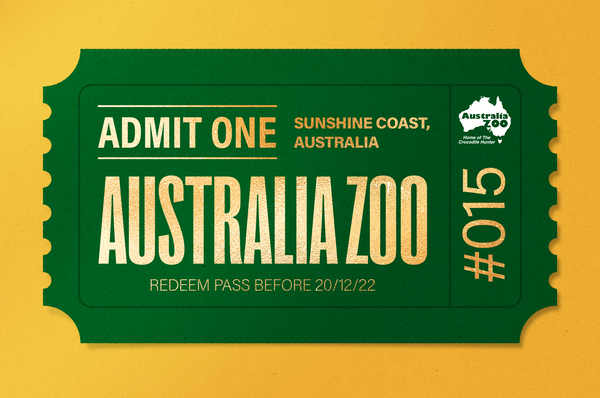 An image of Australia Zoo Admit One #15