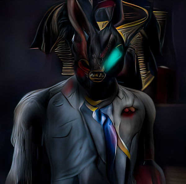 An image of Anubis the Dapper Demon