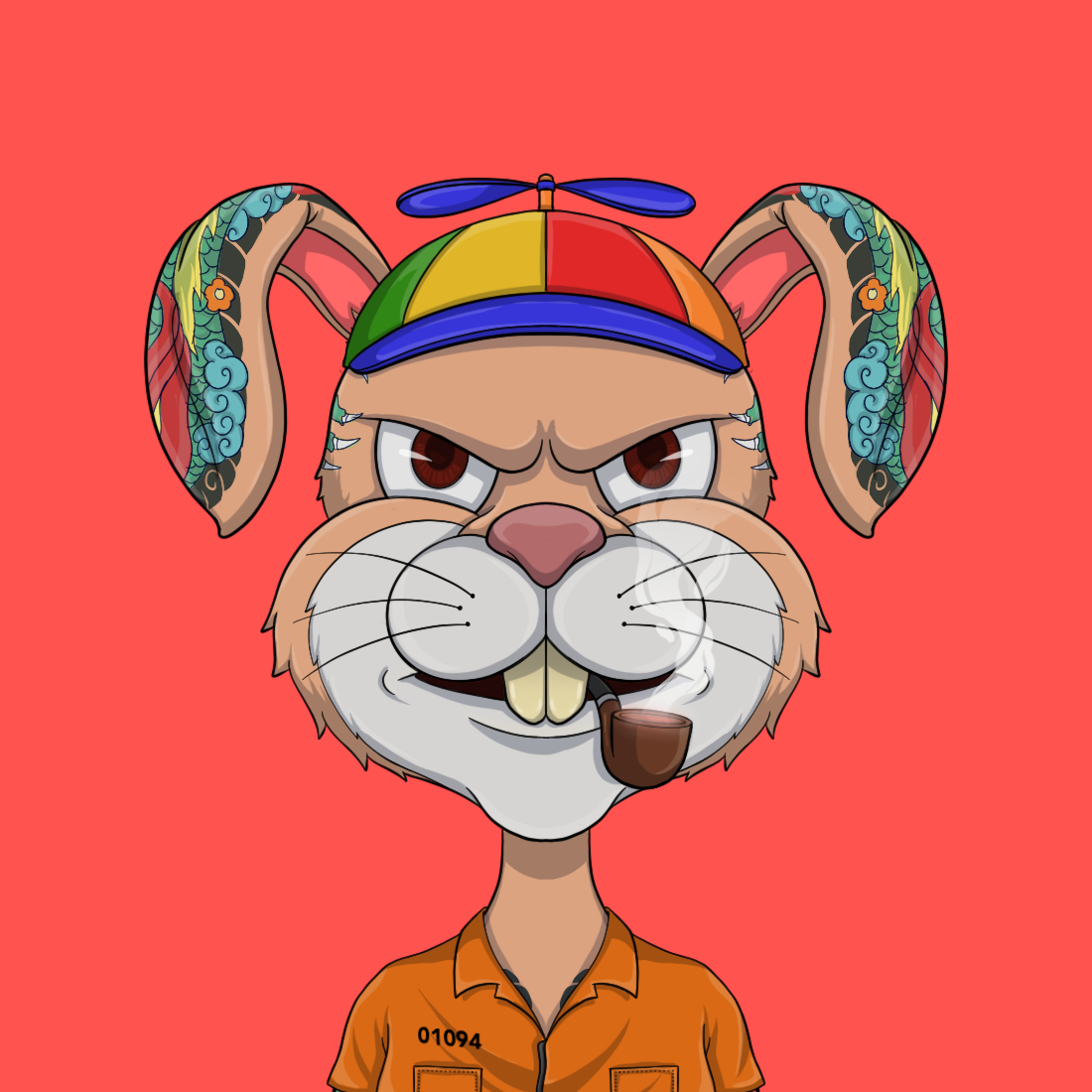 Addict Rabbit Gang 921 NFT on Algorand