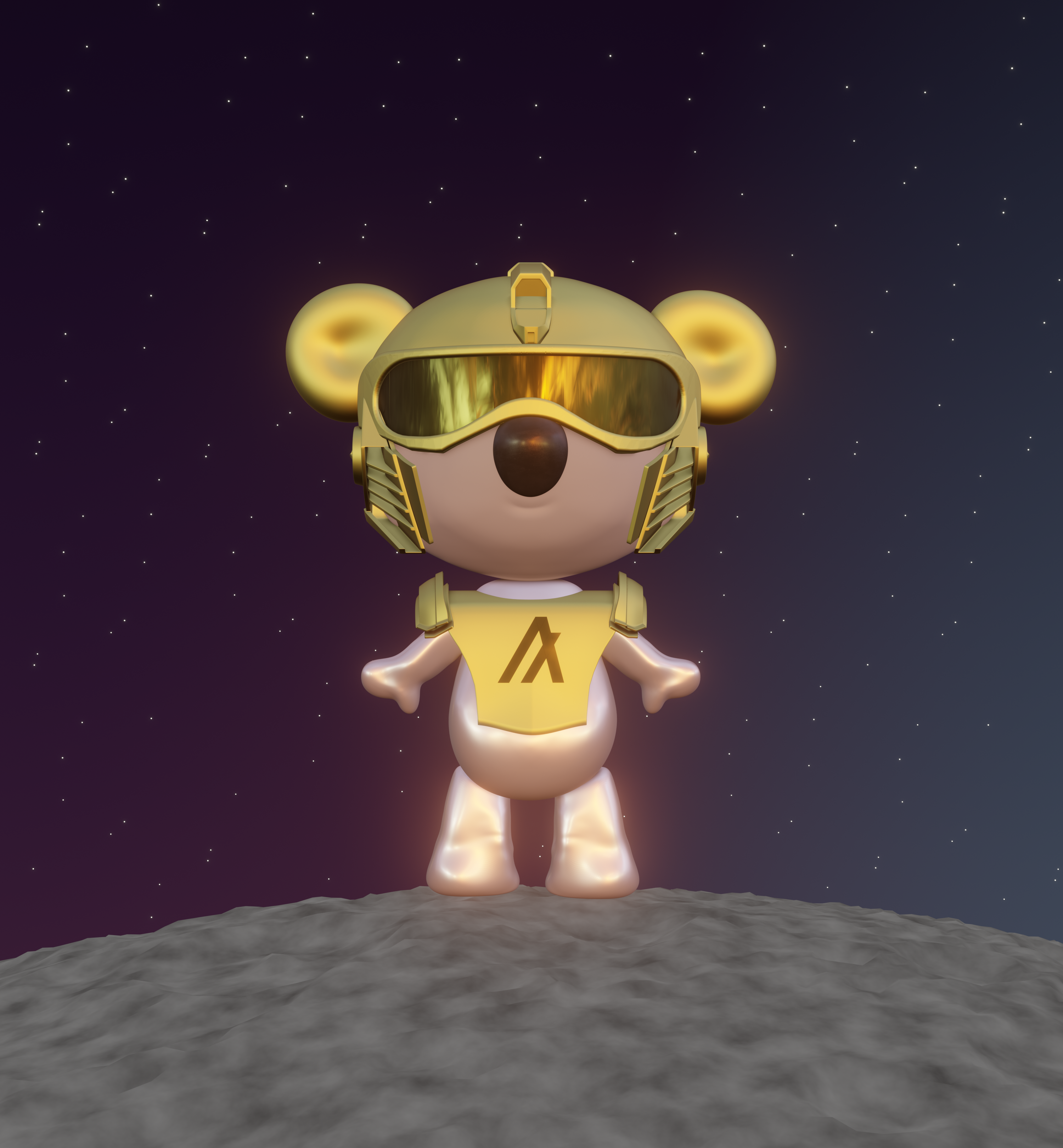 Yellow Knight NFT on Algorand