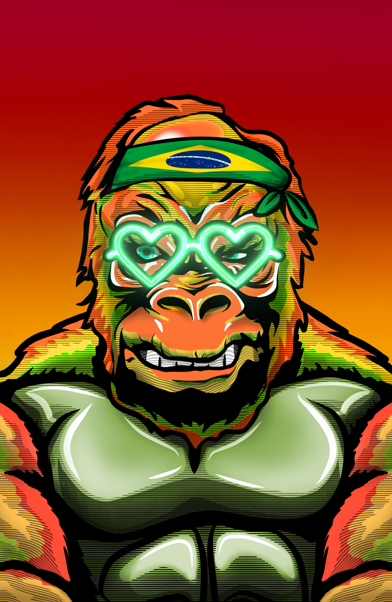 Gangster Gorilla 382 NFT on Algorand