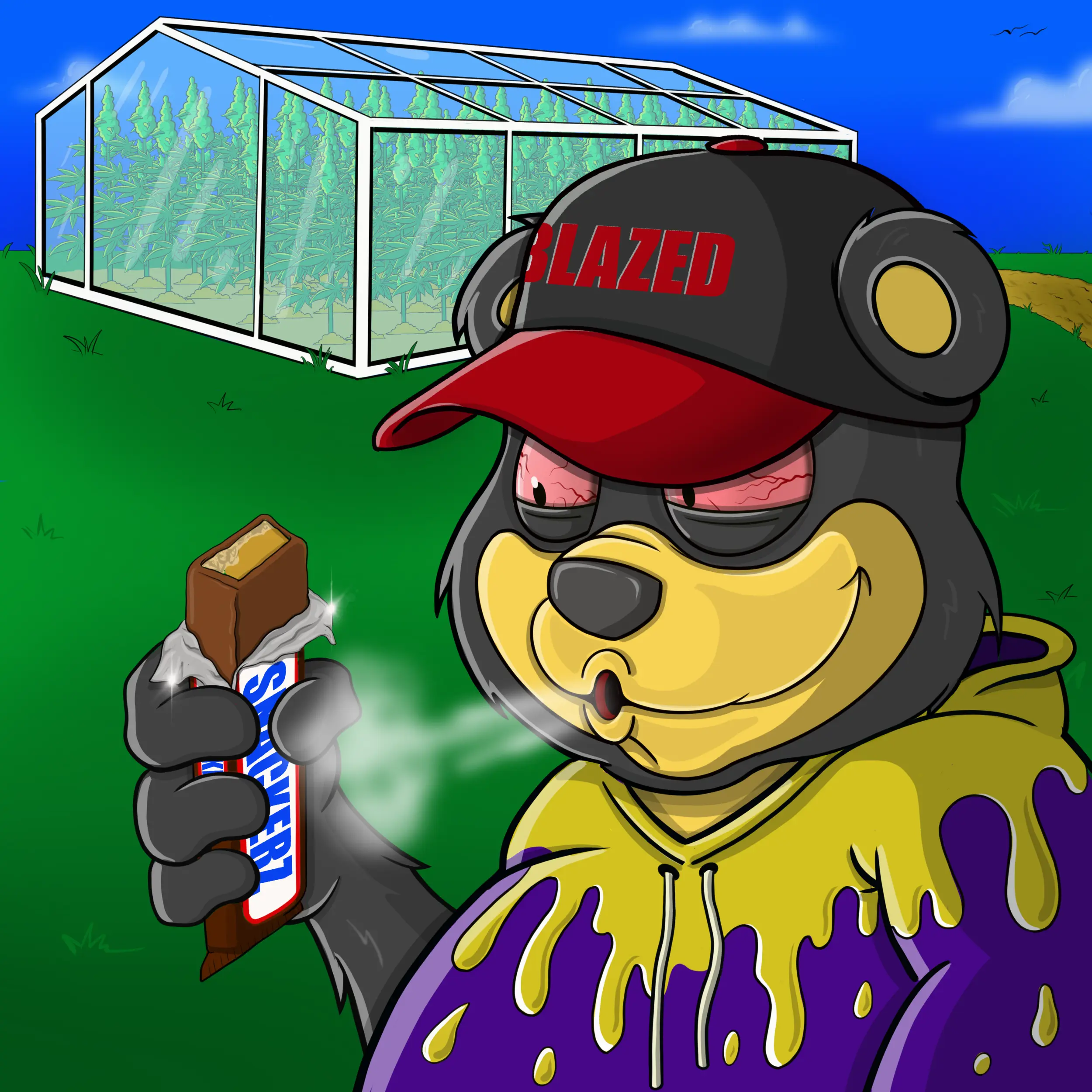 Burnin Bears #1531 NFT on Algorand