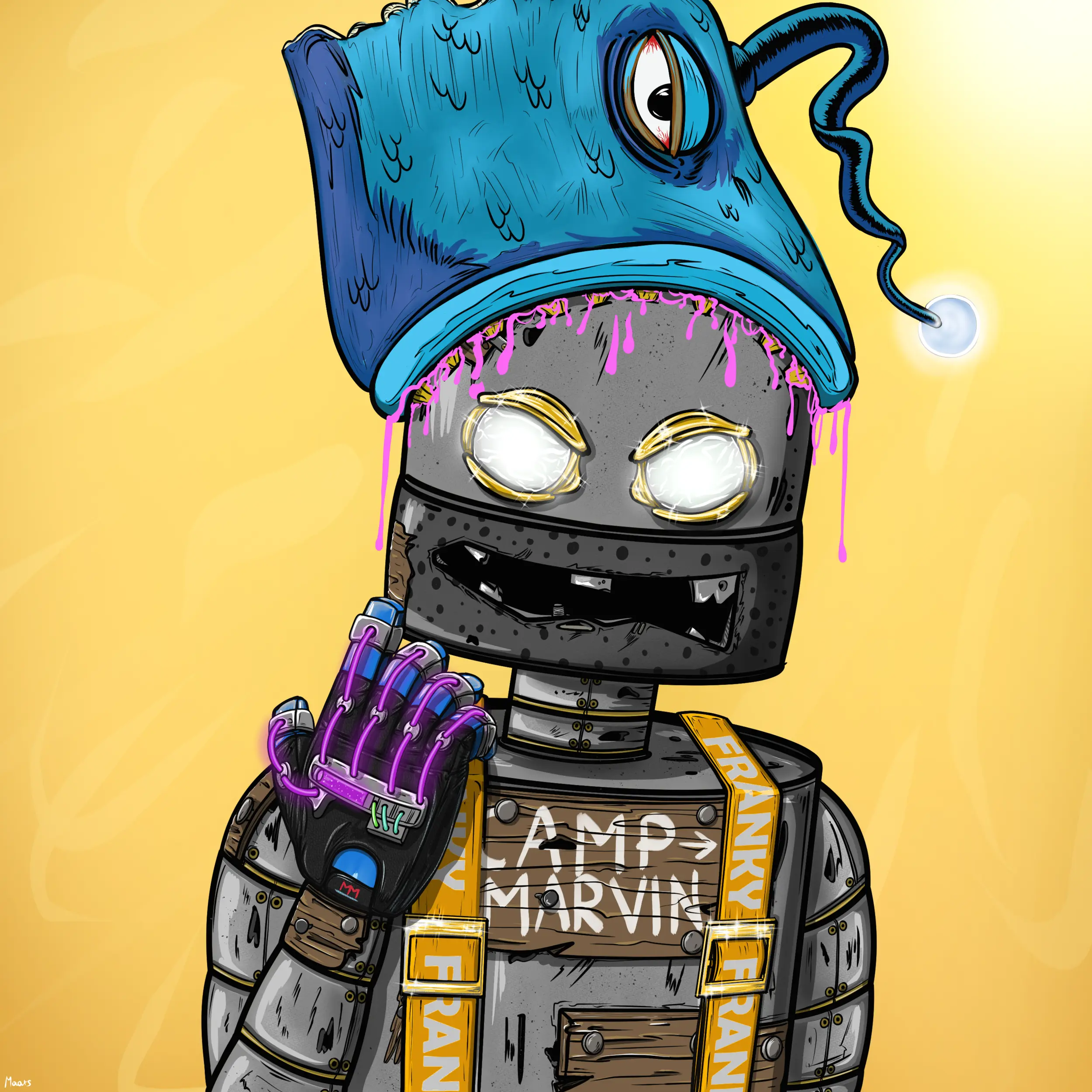 Mental Marvin #874 NFT on Algorand