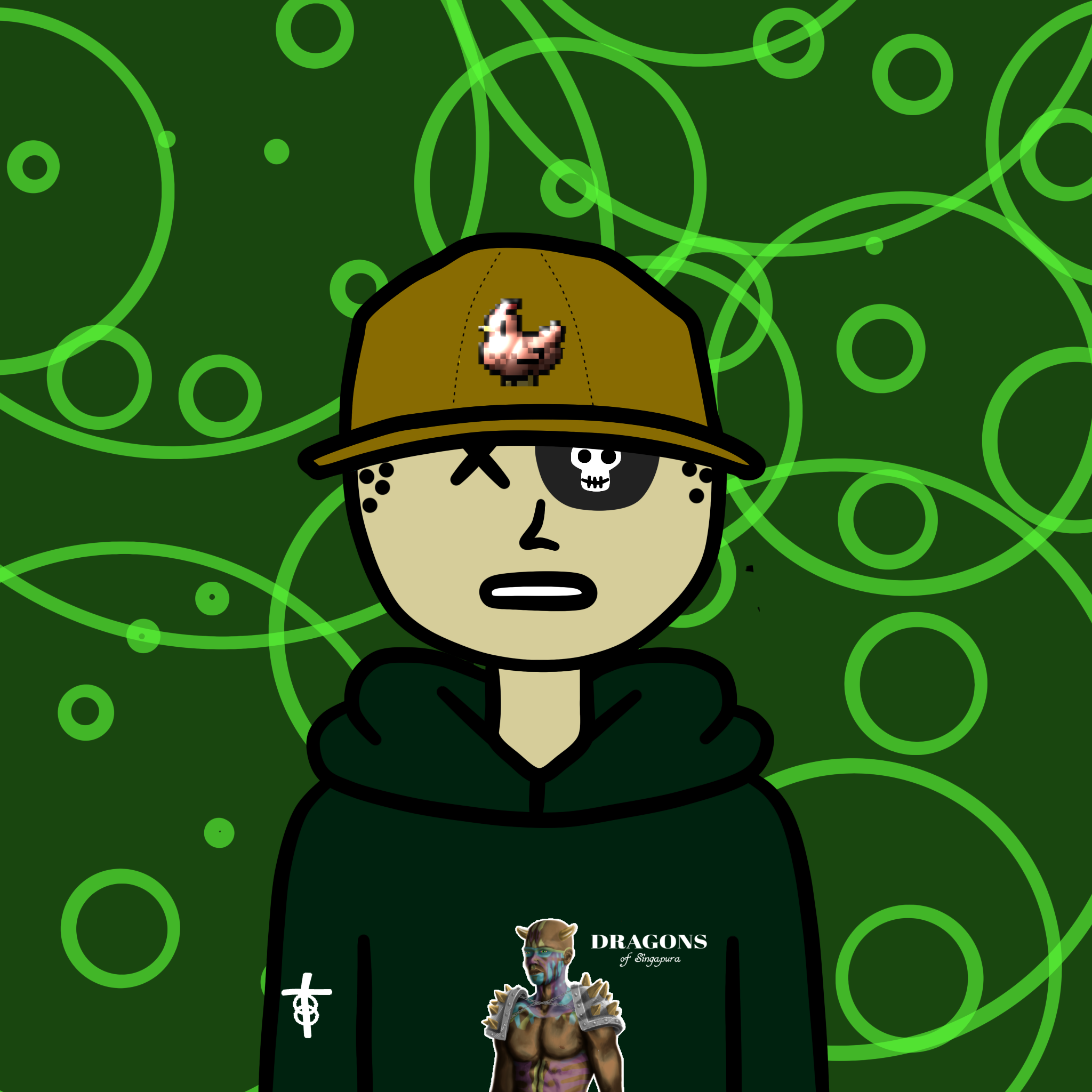 Doodle Thug 1876 NFT on Algorand