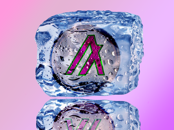 An image of Ice Cubed Copper Algo Coin