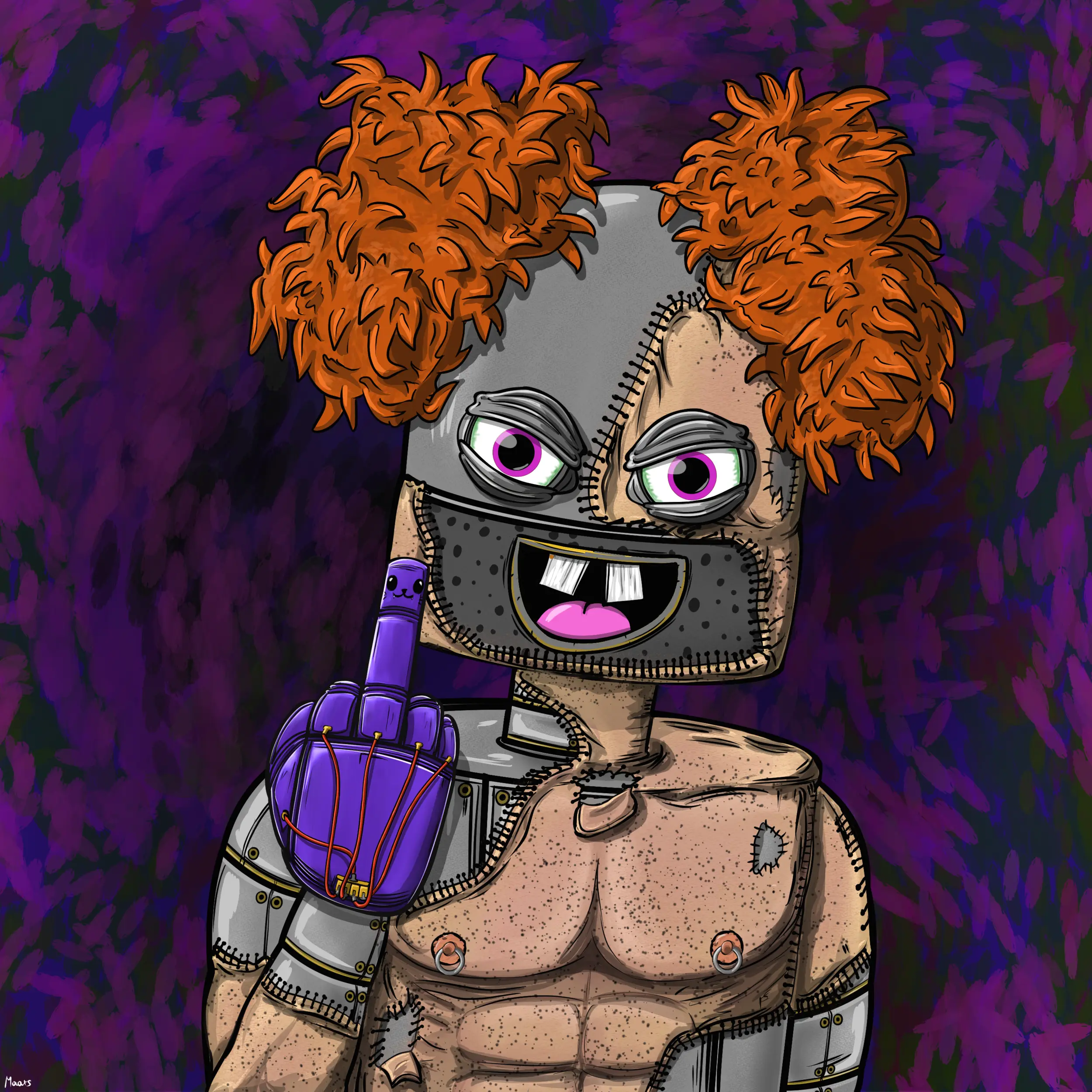 Mental Marvin #1923 NFT on Algorand