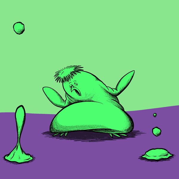 An image of Green Critters #7