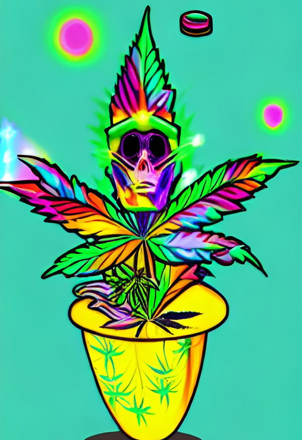 Image of AI Pothead #45