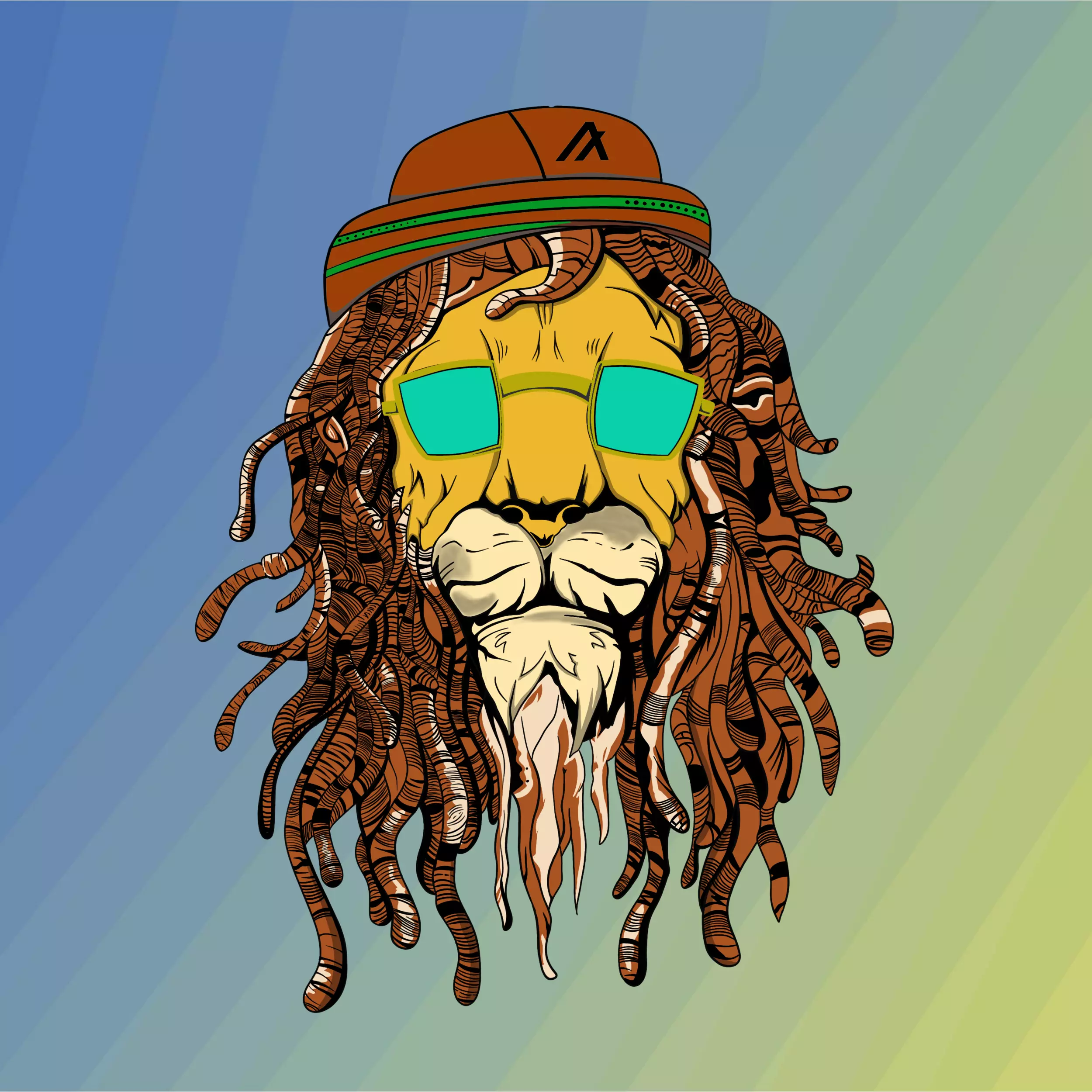 Reggae Lions #274 NFT on Algorand
