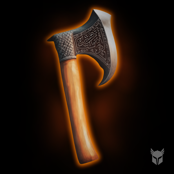 An image of Wooden Hatchet #21