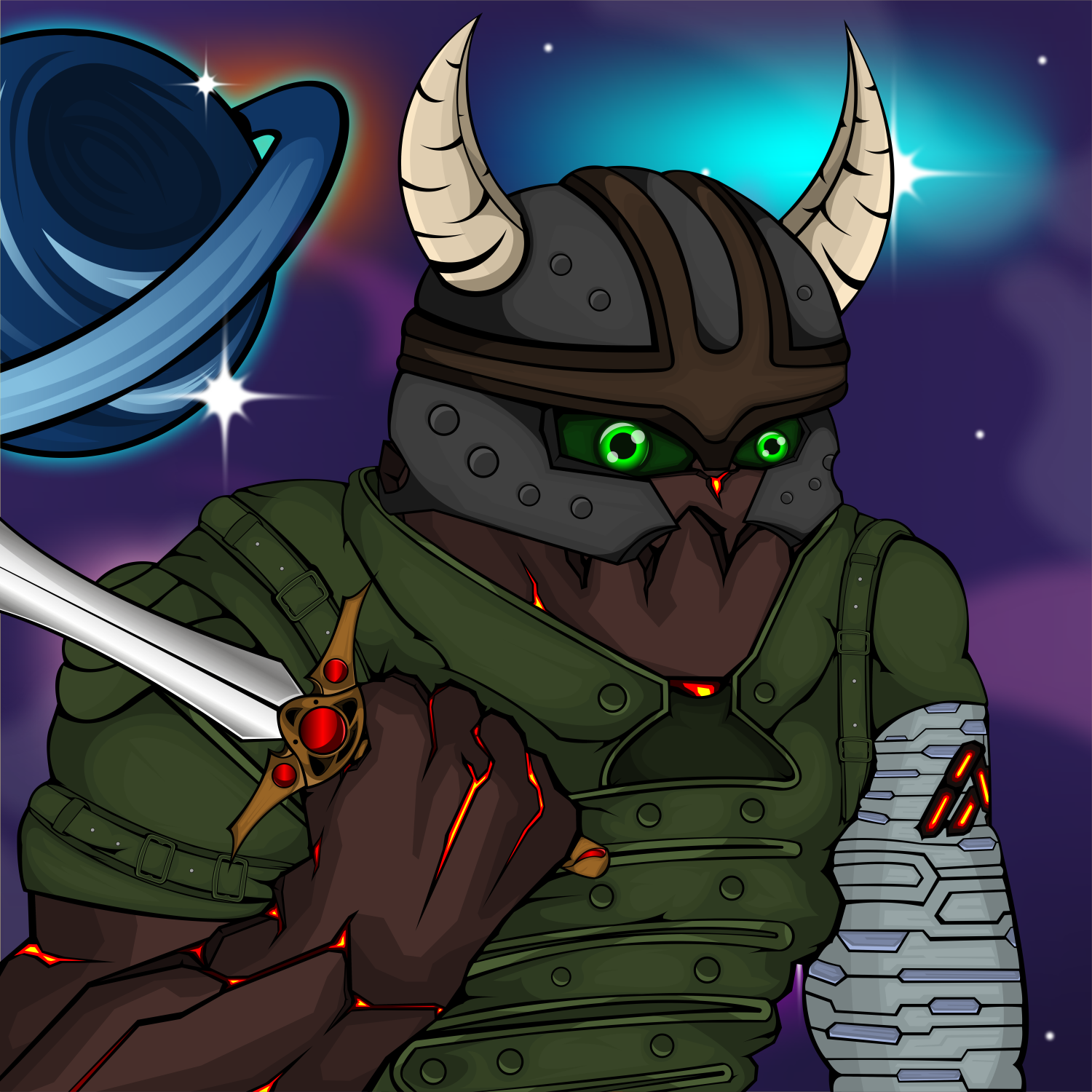 KRAX THE ALGOLEM 983 NFT on Algorand
