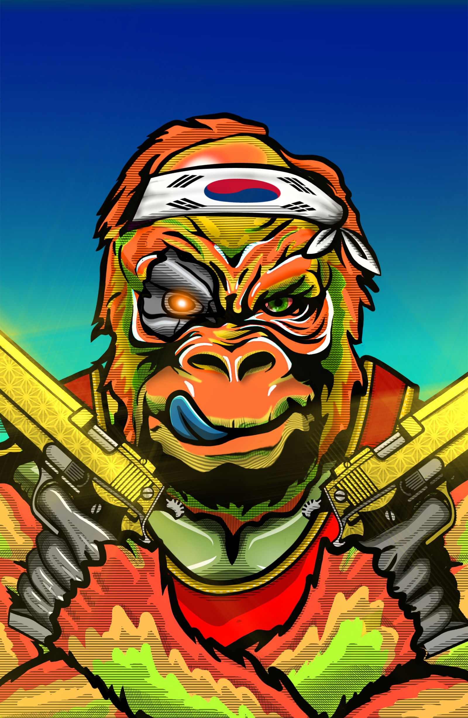 Gangster Gorilla 620 NFT on Algorand