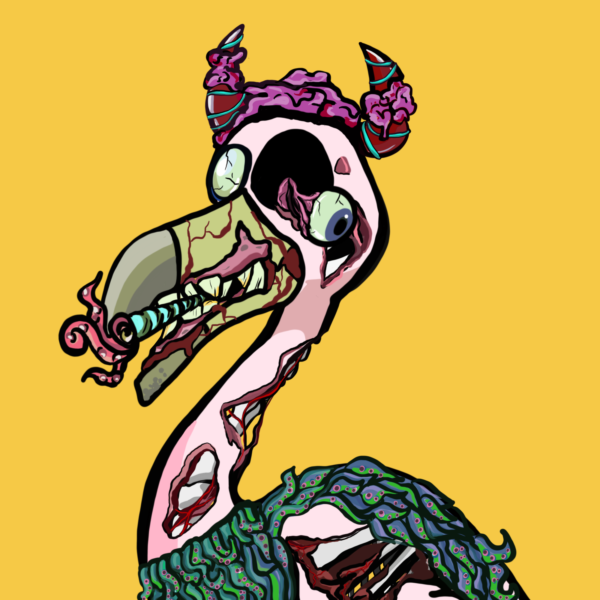 Monster Mingo #1029 NFT on Algorand
